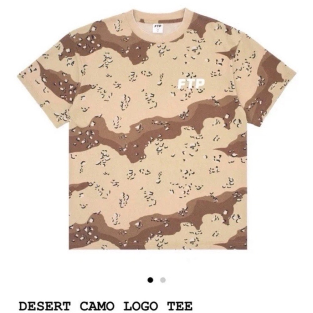 FTP Desert Camo Logo T-Shirt XL